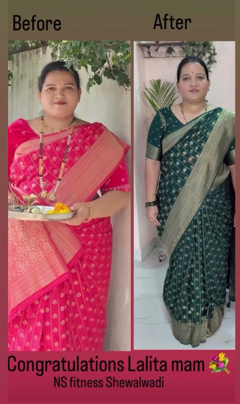 Lalita's weight loss transformation